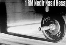 1 RM Nedir Nasıl Hesaplanır 1 RM Hesaplama Yöntemleri