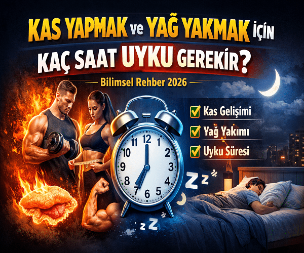Kas Yapmak ve Yağ Yakmak İçin Kaç Saat Uyku Gerekir