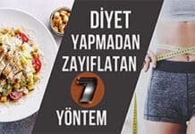 Diyet Yapmadan Sağlıklı Şekilde Kilo Vermenizi Sağlayacak 8 İpucu
