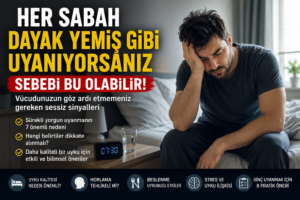 Her Sabah Dayak Yemiş Gibi Uyanıyorsanız Sebebi Bu Olabilir! Vücudunuzun Göz Ardı Etmemeniz Gereken Sessiz Sinyalleri