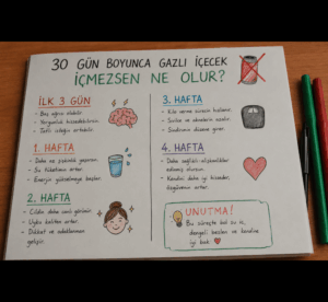 30 Gün Boyunca Gazlı İçecek İçmeyi Bırakırsanız Vücudunuzda Neler Değişebilir? Gün Gün ve Hafta Hafta Olası Etkiler