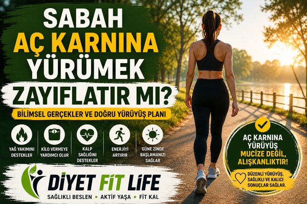 Sabah Aç Karnına Yürümek Zayıflatır mı? Yağ Yakımı Hakkında Bilimsel Gerçekler